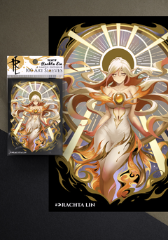 The Art of Rachta Lin: Limited Edition Soul Ring Art Sleeves - 100 Count Card Game The Art of Rachta Lin