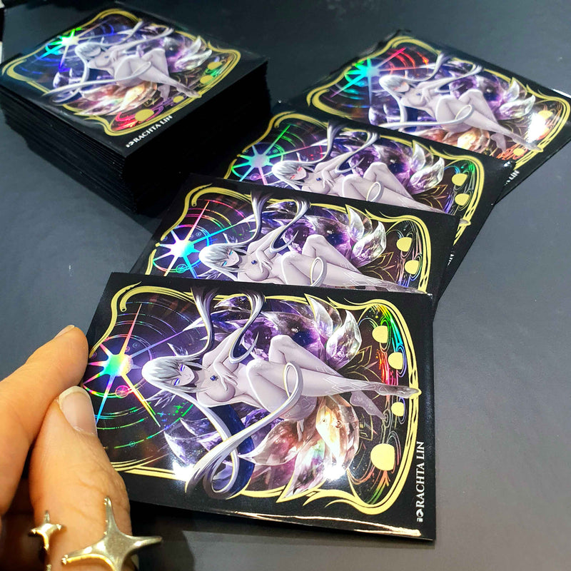 The Art of Rachta Lin: Sleeve Bundle - Elf/Jeweled Lotus/Soul Ring Card Game Accessories The Art of Rachta Lin