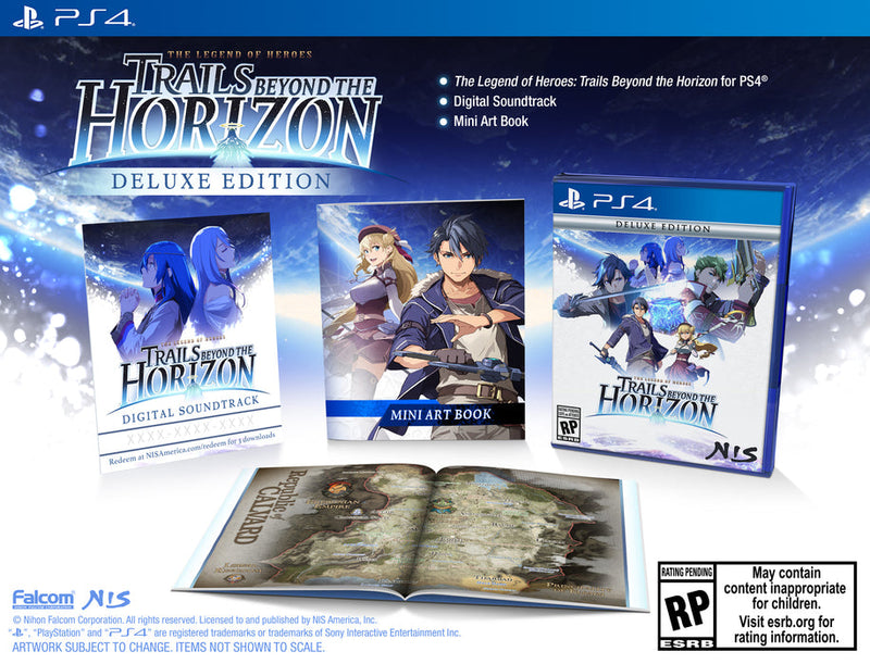 The Legend of Heroes: Trails Beyond the Horizon – Deluxe Edition [PlayStation 4 PlayStation 4 Video Game NIS America