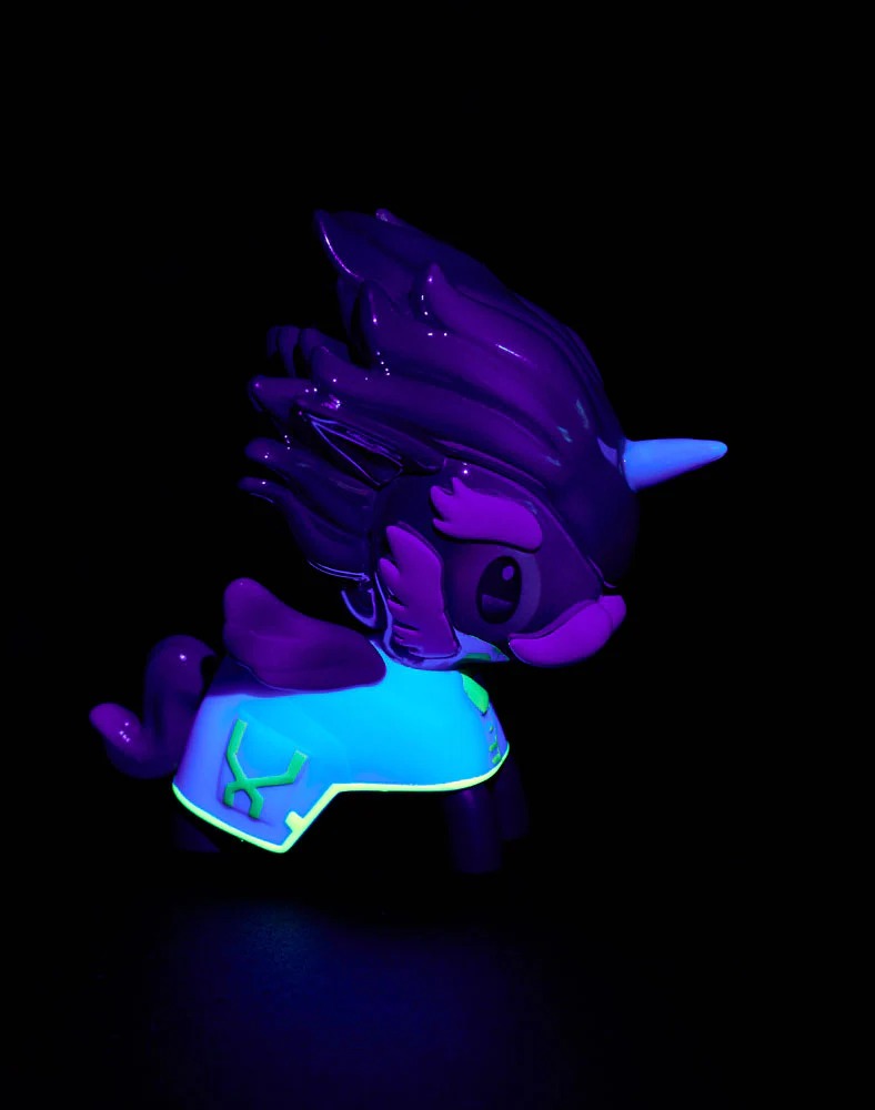 tokidoki x Arcane: Unicorno Blacklight Chrome Blind Box - 1 Random Figure Toys & Games tokidoki