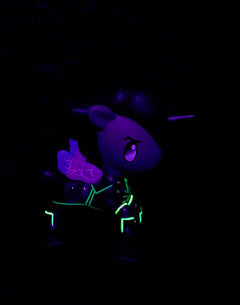 tokidoki x Arcane: Unicorno Blacklight Chrome Blind Box - 1 Random Figure Toys & Games tokidoki