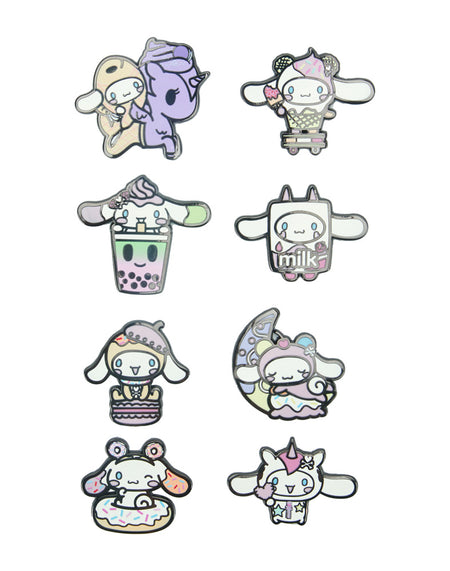 tokidoki x Cinnamoroll Sweet Treats: Enamel Pin Blind Box - 1 Random Pin Memorabilia tokidoki