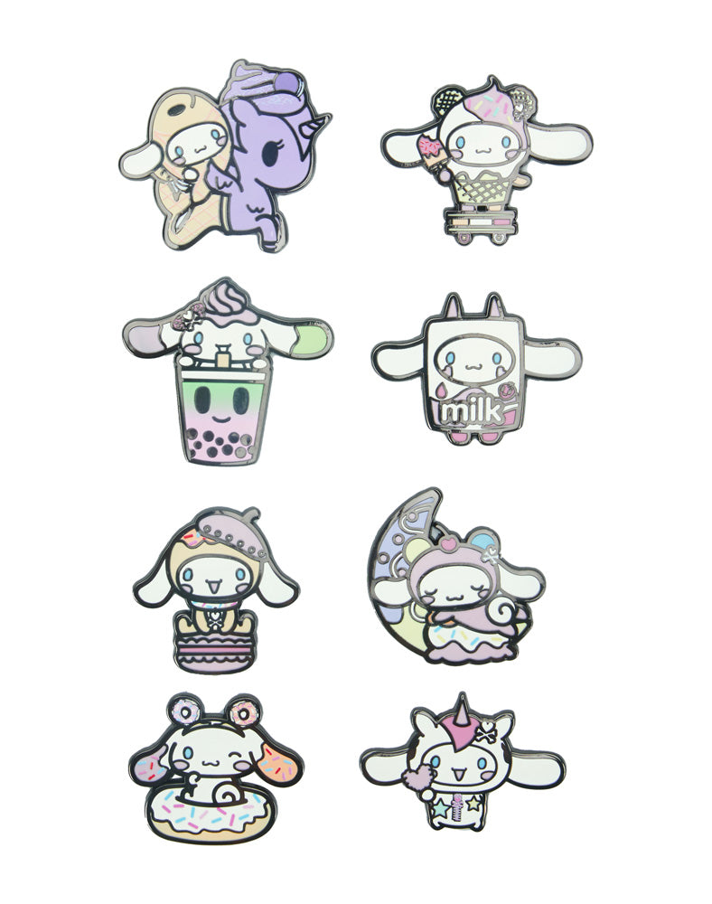 tokidoki x Cinnamoroll Sweet Treats: Enamel Pin Blind Box - 1 Random Pin Memorabilia tokidoki