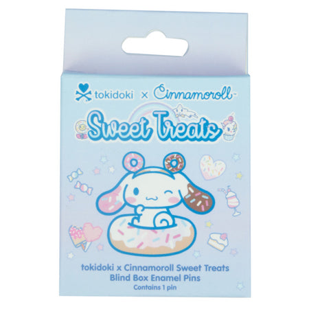 tokidoki x Cinnamoroll Sweet Treats: Enamel Pin Blind Box - 1 Random Pin Memorabilia tokidoki