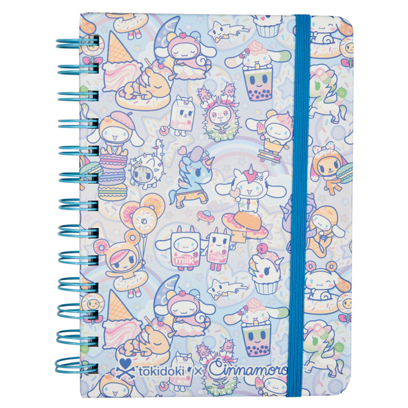 tokidoki x Cinnamoroll Sweet Treats: Spiral Notebook - 5" x 7" Memorabilia tokidoki