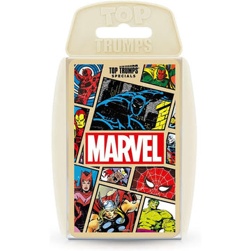 Top Trumps Marvel Comics Retro Edition Card Game Card Game Winning Moves