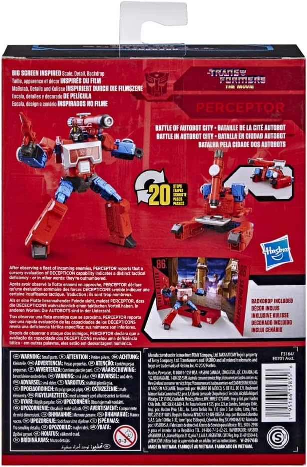 Transformers Studio Series: 86-11 Deluxe Class Perceiver Action Figure Toys & Games Hasbro