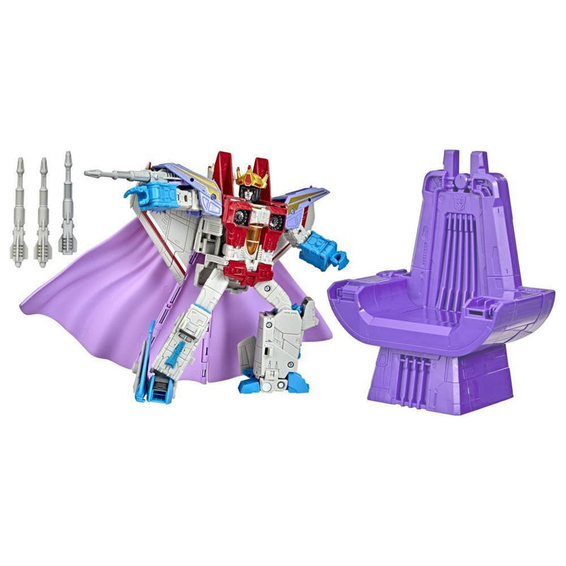 Transformers Studio Series 86-12 Leader The Transformers: The Movie 1986 Coronation Starscream 8.5 Inch Action Figure Toys & Games Hasbro