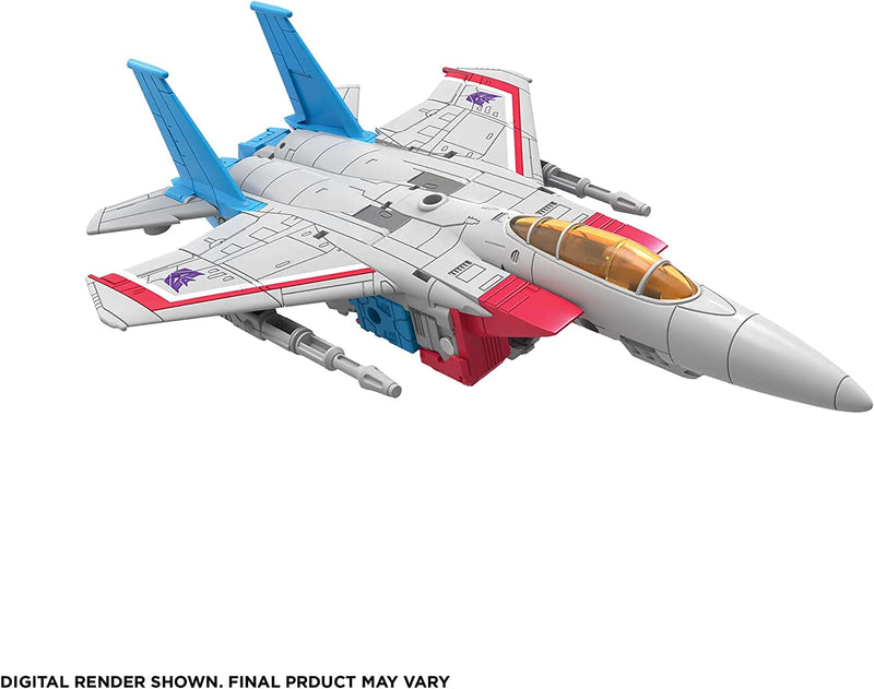 Transformers Studio Series 86-12 Leader The Transformers: The Movie 1986 Coronation Starscream 8.5 Inch Action Figure Toys & Games Hasbro