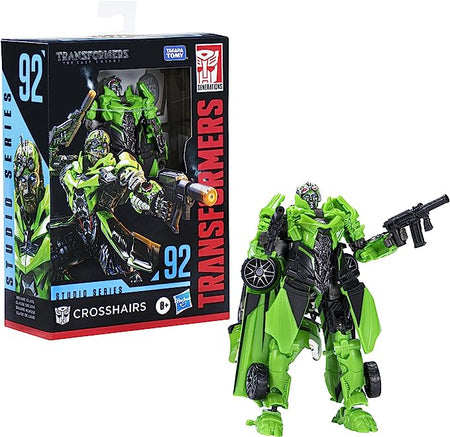 Transformers Studio Series: 92 Deluxe Class The Last Knight Crosshairs Action Figure Toys & Games Hasbro