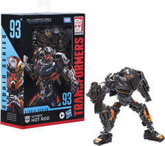 Transformers Studio Series 93 Deluxe Class Transformers: The Last Knight Autobot Hot Rod 4.5-inch Action Figure Toys & Games Hasbro