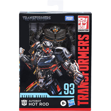 Transformers Studio Series 93 Deluxe Class Transformers: The Last Knight Autobot Hot Rod 4.5-inch Action Figure Toys & Games Hasbro