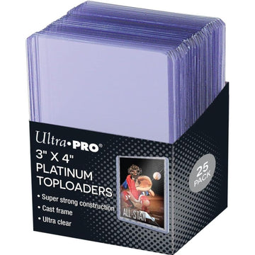 Ultra Pro: Toploader 3" X 4" Platinum - 25 Count Card Game Ultra Pro