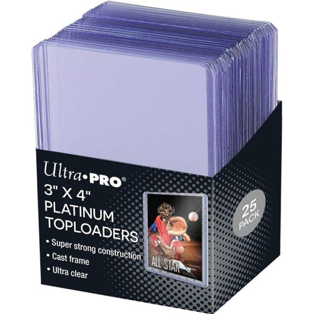 Ultra Pro: Toploader 3" X 4" Platinum - 25 Count Card Game Ultra Pro