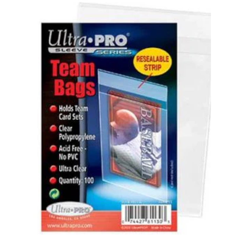 Ultra Pro: Team Set Bags - 100ct Card Game Ultra Pro
