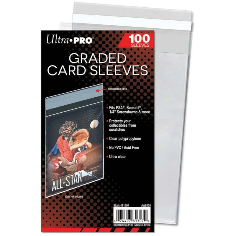 Ultra Pro Graded Card Resealable Sleeves - 100 Count Card Game Ultra Pro