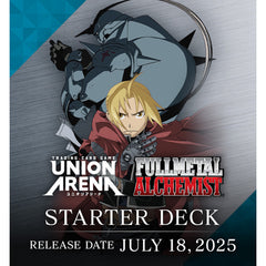 Union Arena TCG: FullMetal Alchemist Starter Deck Card Game Bandai Namco