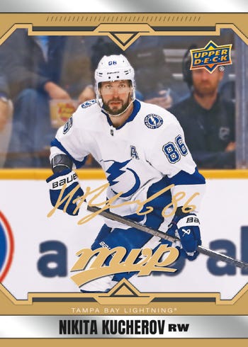 Upper Deck: 2024-2025 MVP Hockey Blaster Box Card Game Upper Deck
