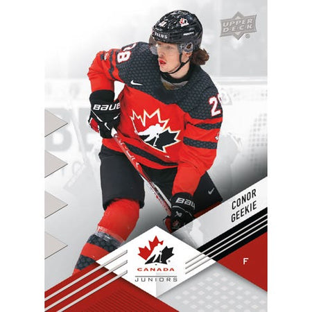 Upper Deck: 2024 Team Canada Juniors Hockey Blaster Box Card Game Upper Deck