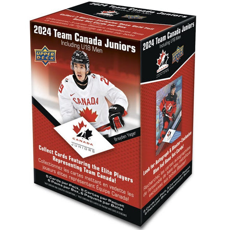 Upper Deck: 2024 Team Canada Juniors Hockey Blaster Box Card Game Upper Deck