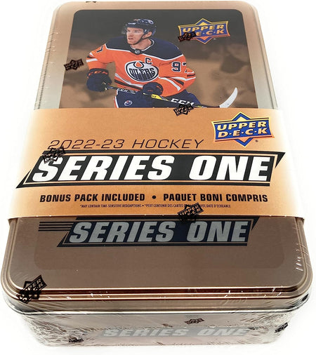 2022-23 Upper Deck Series 1 Hockey Tin Card Game Upper Deck