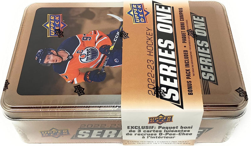 2022-23 Upper Deck Series 1 Hockey Tin Card Game Upper Deck
