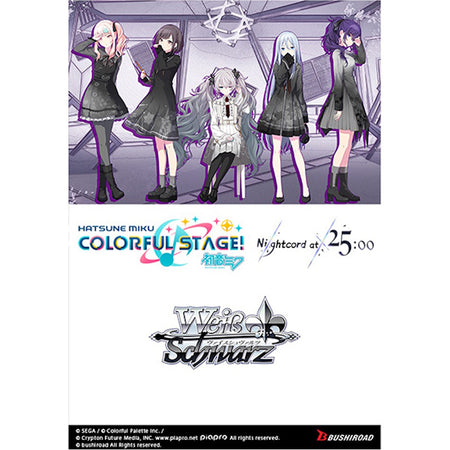 Weiss Schwarz TCG: Hatsune Miku: Colorful Stage! Nightcord at 25:00 Trial Deck Card Game Bushiroad