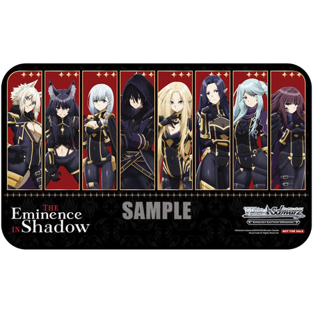 Weiss Schwarz TCG: The Eminence in Shadow Playmat Card Game Accessories Bushiroad