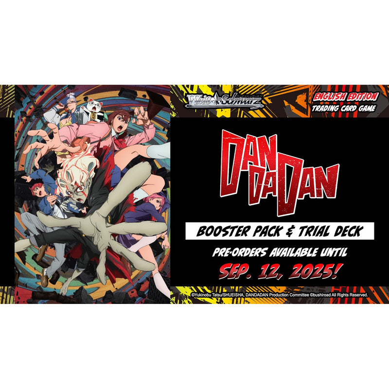 Weiss Schwarz TCG: TV Anime "DANDADAN" Booster Box - 12 packs Card Game Bushiroad