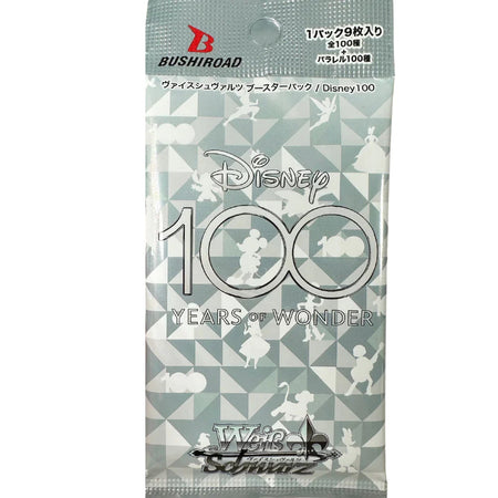 Weiss Schwarz TCG: Disney 100 Years of Wonder Booster Box - 16 Packs - Japanese Card Game Bushiroad