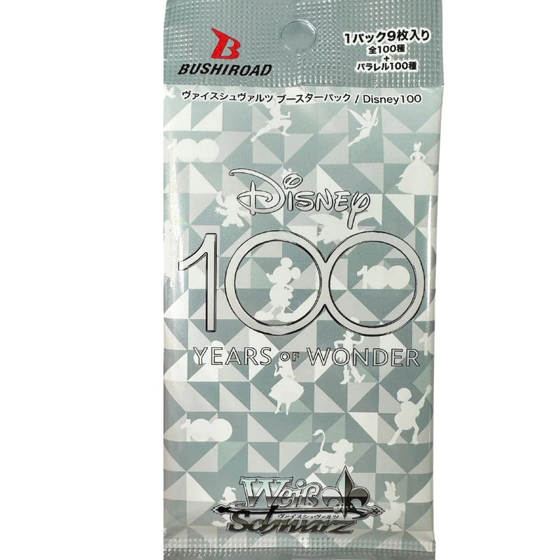 Weiss Schwarz TCG: Disney 100 Years of Wonder Booster Box - 16 Packs - Japanese Card Game Bushiroad