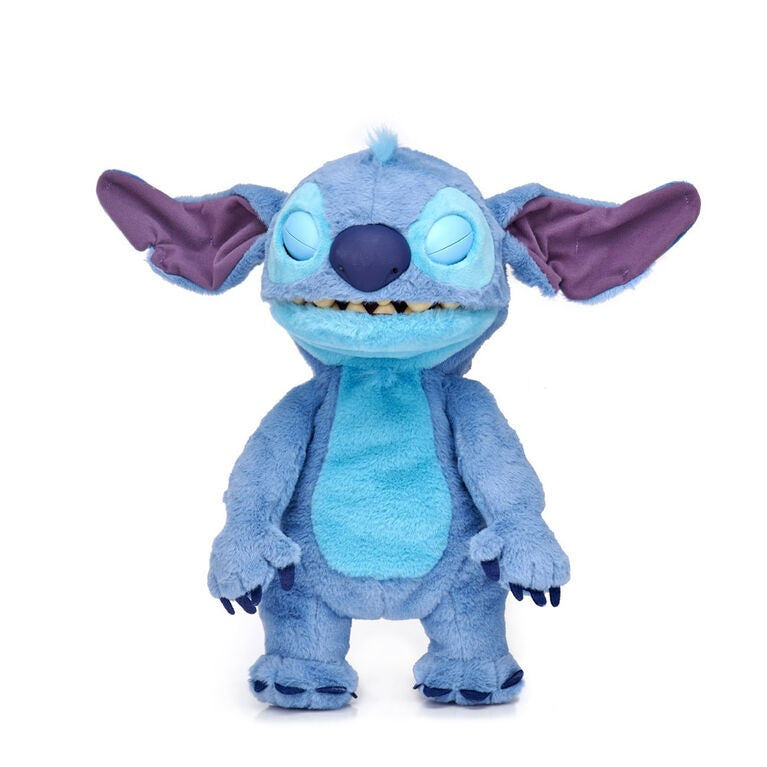 WOW! Stuff: RealFX Disney Stitch - 18" Puppetronic Animatronic Plush Toys & Games Wow! Stuff