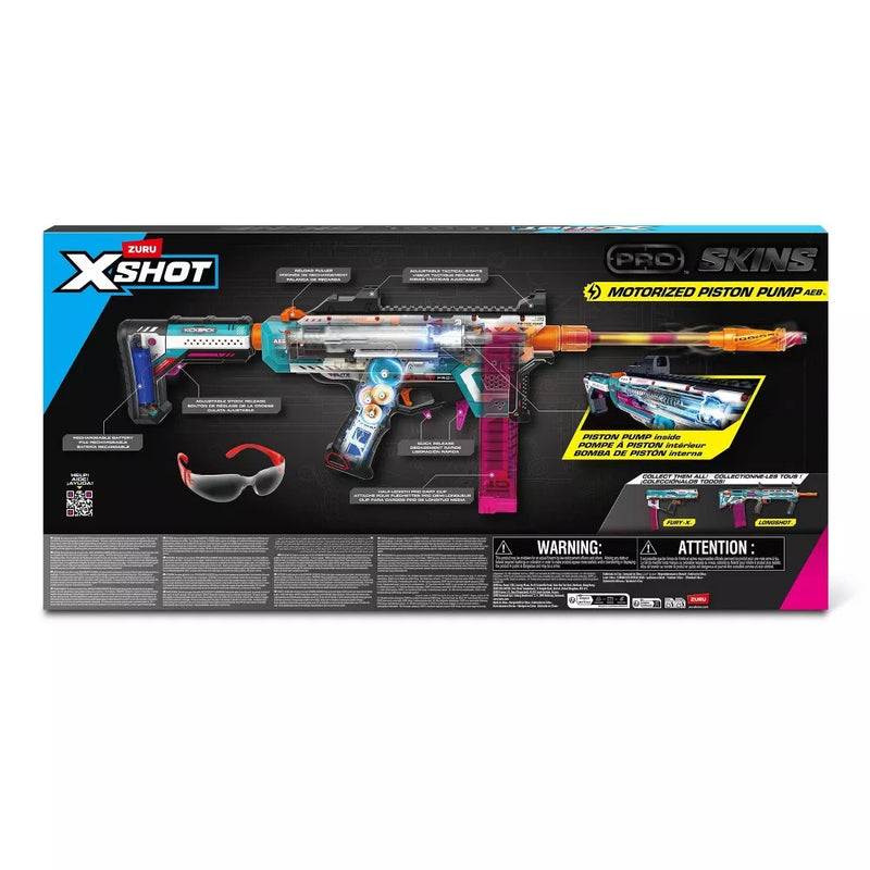 XSHOT Pro Motorized Piston Pump Toy Dart Blaster Toys & Games Zuru