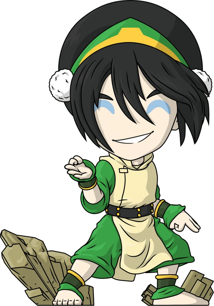 Youtooz Avatar: The Last Airbender Collection - Toph Vinyl Figure #5 Toys & Games Youtooz