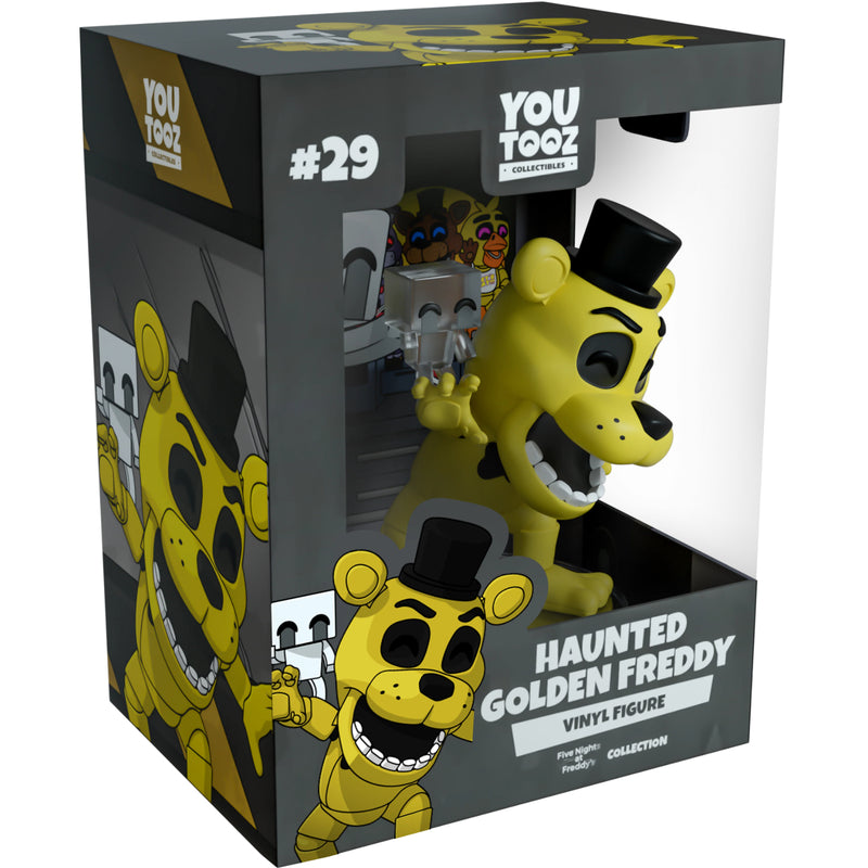 Youtooz: Five Nights at Freddy's Collection - Haunted Golden Freddy Vinyl Figure #29 Toys & Games Youtooz