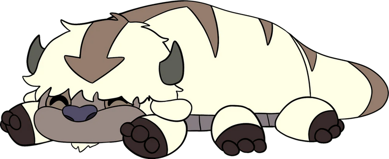 Youtooz Avatar: The Last Airbender Collection - Appa Flop 12-Inch Plush Toys & Games Youtooz