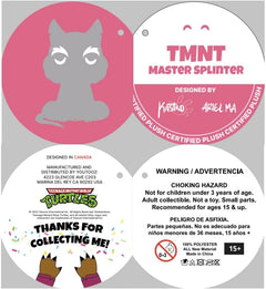 Youtooz: Teenage Mutant Ninja Turtles Collection - 9 Inch Master Splinter Plush Toys & Games Youtooz