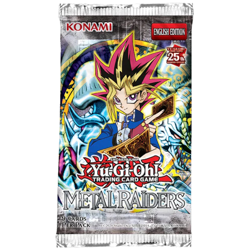 Yu-Gi-Oh! TCG: 25th Anniversary Metal Raiders Unlimed Edtion Booster Pack Card Game Konami