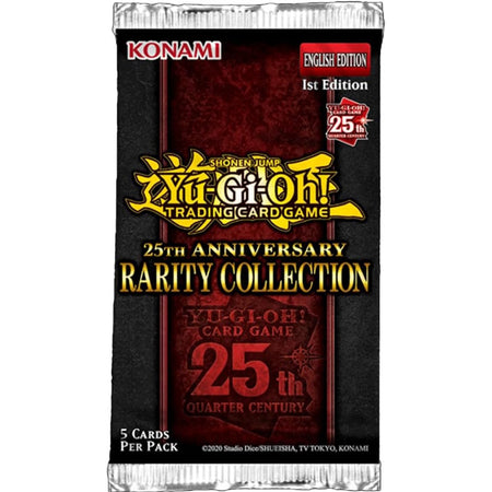 Yu-Gi-Oh! TCG: 25th Anniversary Rarity Collection Booster Pack Card Game Konami