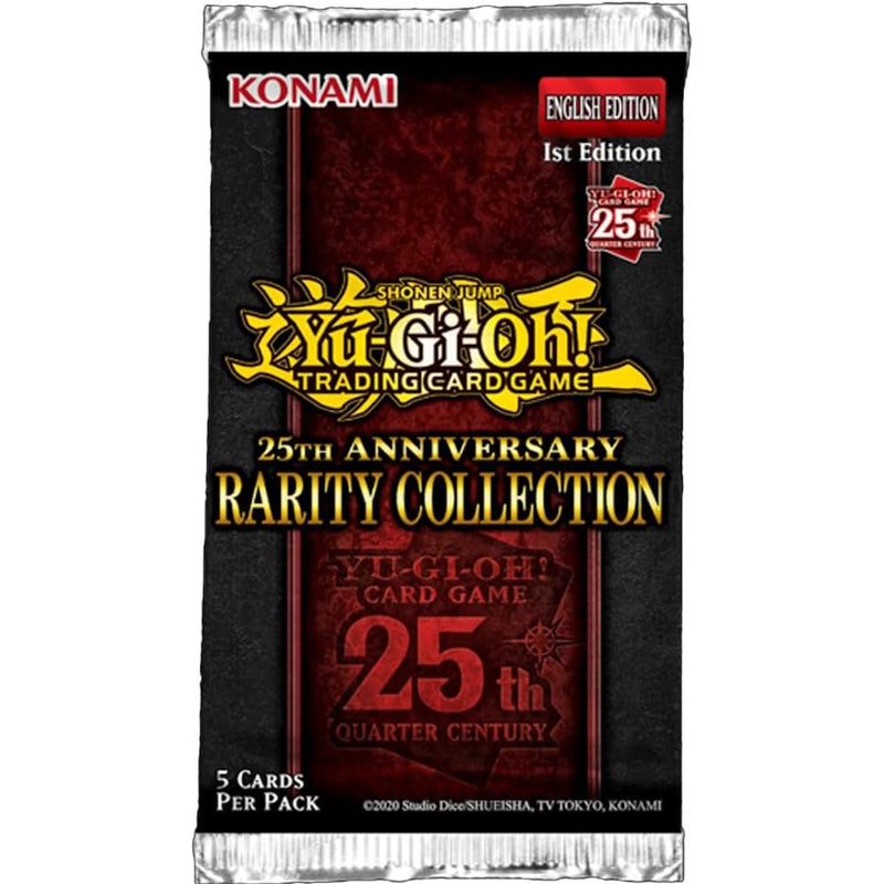 Yu-Gi-Oh! TCG: 25th Anniversary Rarity Collection Booster Pack Card Game Konami
