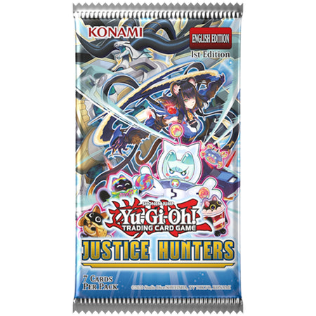 Yu-Gi-Oh! TCG: Justice Hunters Booster Box - 1st Edition - 24 Packs Card Game Konami