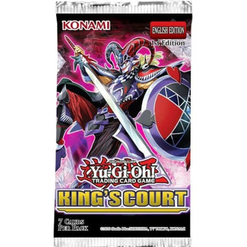 Yu-Gi-Oh! TCG: King's Court 1st Edition Booster Pack Card Game Konami