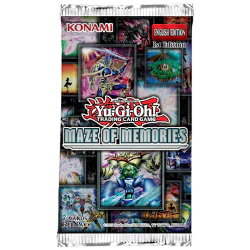 Yu-Gi-Oh! TCG: Maze of Memories 1st Edition Booster Pack Card Game Konami