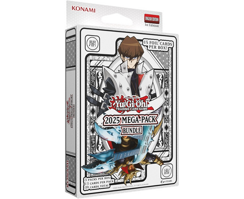 Yu-Gi-Oh! TCG: 2025 Mega Pack Bundle Tuckbox - 1st Edition Card Game Konami