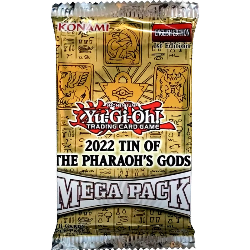 Yu-Gi-Oh! TCG: 2022 Tin Of The Pharaoh's God Booster Pack Card Game Konami