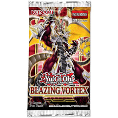 Yu-Gi-Oh! TCG: Blazing Vortex 1st Edition Booster - 1 Random Pack Card Game Konami