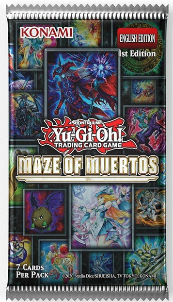 Yu-Gi-Oh! TCG: Maze of the Muertos 1st Edition Booster Box - 24 Pack Card Game Konami