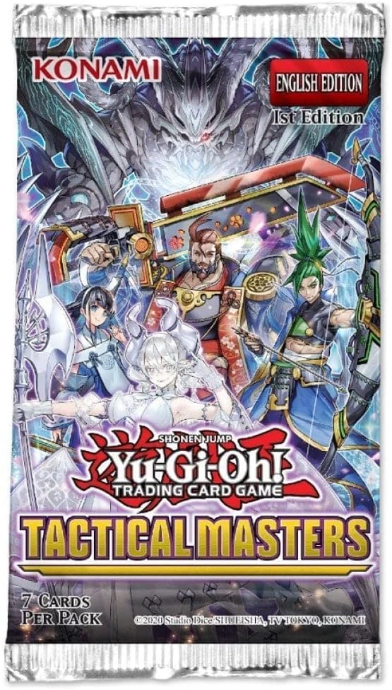 Yu-Gi-Oh! TCG: Tactical Masters Booster Display Box 1st Edition - 24 Packs Card Game Konami