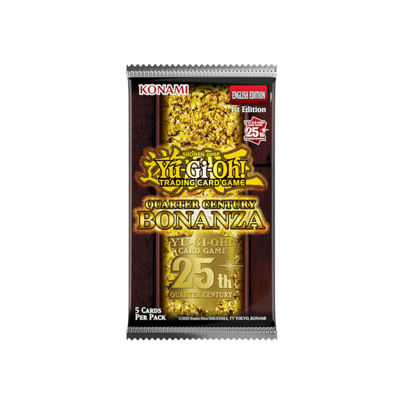 Yu-Gi-Oh! TCG: Quarter Century Bonanza 1st Edition Rarity III Booster Box - 24 Packs Card Game Konami