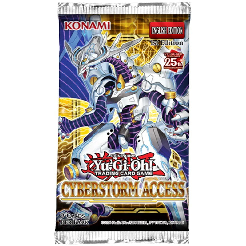 Yu-Gi-Oh! TCG: Cyberstorm Access Booster Box 1st Edition - 24 Packs Card Game Konami